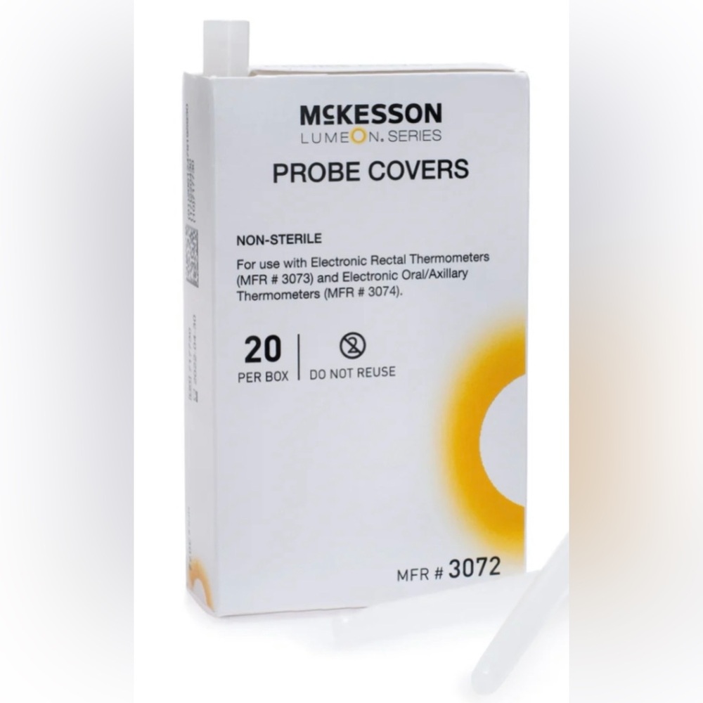 McKesson Axillary/Oral/Rectal Thermometer Probe Cover20und X box(5 boxes for$20)